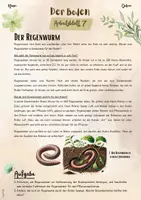 Vorschau - Arbeitsblätter - Der Boden: Der Regenwurm - der Bodenhelfer (5. & 6. Klasse, Biologie, Nawi, Weltkunde, Erdkunde) - Seite 1