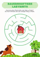Vorschau - Spiele - Bauernhoftiere - Labyrinthe | Kl. 1–2 - Seite 2