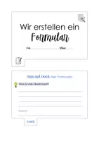 Vorschau - Merkblätter - Merkheft Formular erstellen im Programm Word - Seite 1