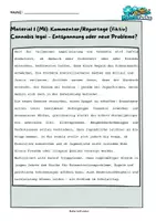 Vorschau - Arbeitsblätter - Legalisierung von Cannabis – Textverständnis & Rechtschreibung Abschlussprüfung Deutsch 2027 RS BW - Seite 1