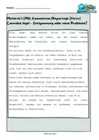 Vorschau - Arbeitsblätter - Legalisierung von Cannabis – Textverständnis & Rechtschreibung Abschlussprüfung Deutsch 2027 RS BW - Seite 2