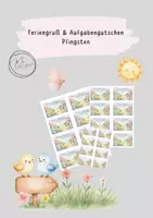 Vorschau - Anderer Materialtyp - Pfingsten Gutschein & Grußkarten - Deckblatt