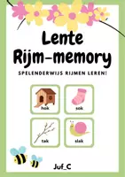 Voorbeeld - Lente Rijm Memory – Spelend Rijmen voor Kleuters - Voorblad