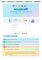 Vorschau - Arbeitsblätter - ⚛️ Uran, Atomkraft, Atombomben Lernmappe - Seite 1