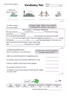 Vorschau - Test - Vocabulary Test - CM6: Around London - Seite 1