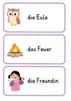 Vorschau - Arbeitsblätter - Laufdiktat "EU" (Klasse 1-2) - Seite 3
