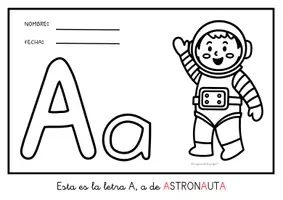 Vista previa - Hojas de trabajo - PRIMEROS PASOS EN LA LECTOESCRITURA: LAS VOCALES - página 2