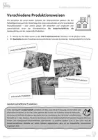Vorschau - Arbeitsblätter - WAH: Produktion von Gütern & Dienstleistungen - Produktionsweisen - Seite 1