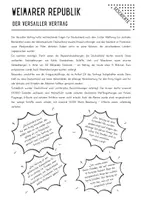 Vorschau - Arbeitsblätter - Die Weimarer Republik: Anfänge, Höhe- & Tiefpunkte, Ende (Unterrichtseinheit / Unterrichtsreihe) - Seite 2