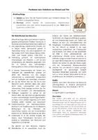 Vorschau - Arbeitsblätter - Was unterscheidet den Menschen vom Tier? Position Scheler - Deckblatt