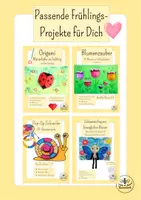 Vorschau - Mal- und Bastelvorlagen - Fensterdeko Frühling - hängende Vögel basteln - Kunst Klasse 1 und 2 - Seite 2