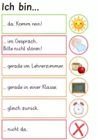 Vorschau - Poster - Türschild Schulsozialarbeit - Seite 1