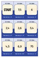 Vorschau - Spiele - Ich habe ... Wer hat ...? Multiplikation und Division von Dezimalzahlen - Seite 3