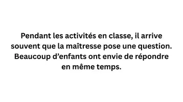 Aperçu - Cartes / Images - Kamishibai – Lina lève la main pour parler | Les règles de vie en maternelle - Page 2
