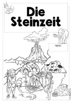 Vorschau - Arbeitsblätter - Steinzeit - Selbstlernheft/Stationen mit Arbeitsaufträgen - Seite 1