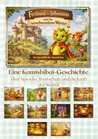 Vorschau - Poster - Kamishibai-Geschichte "Ferdinand von Silbenstein" zur Sprachförderung in der KIta - Deckblatt