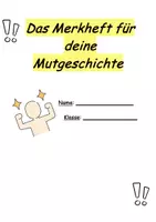 Vorschau - Fördermaterial/Inklusion - Merkheft Mutgeschichten - Seite 1