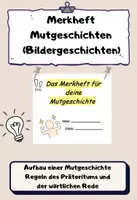 Vorschau - Fördermaterial/Inklusion - Merkheft Mutgeschichten - Deckblatt