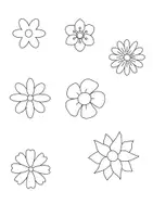 Vorschau - Mal- und Bastelvorlagen - Muttertgsblumenstrauß - Muttertagsgeschenk / Elterngeschenk - Seite 3
