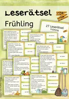 Vorschau - Stundenentwürfe - Wachsendes Materialpaket: Frühling - Lesen, Schreiben, Erzählen - Deutsch Klasse 1 bis 4 - Seite 1