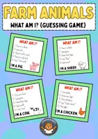 Vorschau - Spiele - Farm Animals: What Am I? (Game/Warm-Up) - Deckblatt