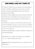 Vorschau - Spiele - Farm Animals: What Am I? (Game/Warm-Up) - Seite 1