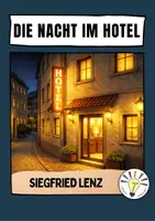 Vorschau - Arbeitsblätter - „Die Nacht im Hotel“ von Siegfried Lenz (Aufgabenpaket) - Deckblatt