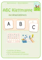 Vorschau - Arbeitsblätter - ABC Klettmappen & Arbeitsblätter - Deckblatt