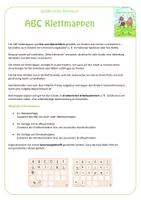 Vorschau - Arbeitsblätter - ABC Klettmappen & Arbeitsblätter - Seite 1