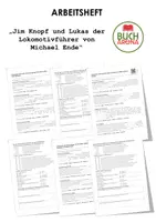 Vorschau - Unterrichtsreihen - Jim Knopf und Lukas der Lokomotivführer von Michael Ende (Arbeitsheft) - Deckblatt