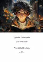 Vorschau - Arbeitsblätter - Grammatik Deutsch: das oder dass? - Deckblatt