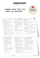 Vorschau - Unterrichtsreihen - Jugend ohne Gott von Ödön von Horváth (Arbeitsheft) - Deckblatt