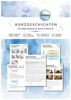 Vorschau - Arbeitsblätter - Kurzgeschichten verstehen, analysieren und beschreiben (Unterrichtsreihe / Unterrichtseinheit) - Deckblatt