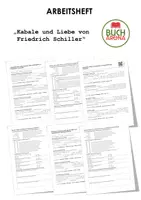 Vorschau - Unterrichtsreihen - Kabale und Liebe von Friedrich Schiller (Arbeitsheft) - Deckblatt