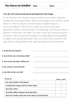 Vorschau - Arbeitsblätter - Lesen und Verstehen Frühling - Leseverständnis / Lesetraining Deutsch Klasse 2, 3, 4 - Seite 2