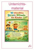 Vorschau - Poster - 10 interaktive Stress-Rituale für Grundschule - Deckblatt