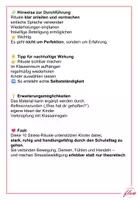 Vorschau - Poster - 10 interaktive Stress-Rituale für Grundschule - Seite 3
