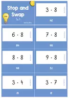 Vorschau - Spiele - Rechenfertigkeitsübung (1x1) / 1x1 Spiel (Marktplatz) - Seite 1