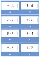 Vorschau - Spiele - Rechenfertigkeitsübung (1x1) / 1x1 Spiel (Marktplatz) - Seite 3
