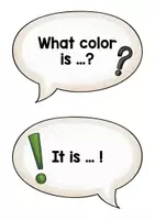 Vorschau - Arbeitsblätter - Colors: Klammerkarten, Flashcards, Sprechblasen (Dialog), Boardgame - Seite 2