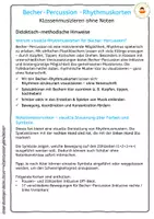 Vorschau - Präsentationen/Tafelbilder - Wachsendes Paket Rhythmusbaukasten: Bodypercussion, Boomwhackers - Seite 2