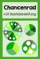 Vorschau - Mal- und Bastelvorlagen - grüne Chancenrad Bastelvorlage - editierbar (mit Bastelanleitung) - Deckblatt