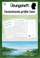 Vorschau - Arbeitsblätter - Materialpaket: Deutschlands Berge und Seen - Seite 1