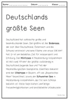 Vorschau - Arbeitsblätter - Materialpaket: Deutschlands Berge und Seen - Seite 2