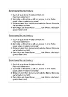 Vorschau - Aufgabenkarten - Aufgabe zur Berichtigung von Rechtschreibfehlern - Deckblatt