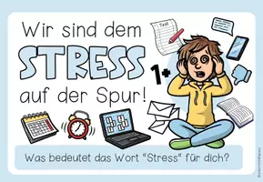 Vorschau - Arbeitsblätter - Stress & Entspannung - Präsentation + Arbeitsheft - Seite 2