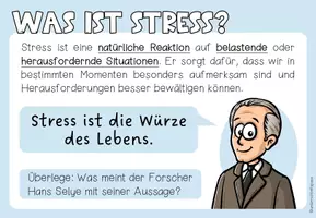 Vorschau - Arbeitsblätter - Stress & Entspannung - Präsentation + Arbeitsheft - Seite 3