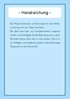 Vorschau - Spiele - Domino 6er Reihe Geteiltaufgaben Einmaleins Spiel - Seite 1