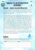 Vorschau - Unterrichtsreihen - Wasser in unserem Leben: Unser täglicher Begleiter (5. & 6. Klasse, Biologie | Nawi) - Seite 1