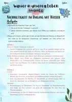 Vorschau - Unterrichtsreihen - Wasser in unserem Leben: Wertvollste Ressource (5. & 6. Klasse, Biologie | Nawi) - Seite 3